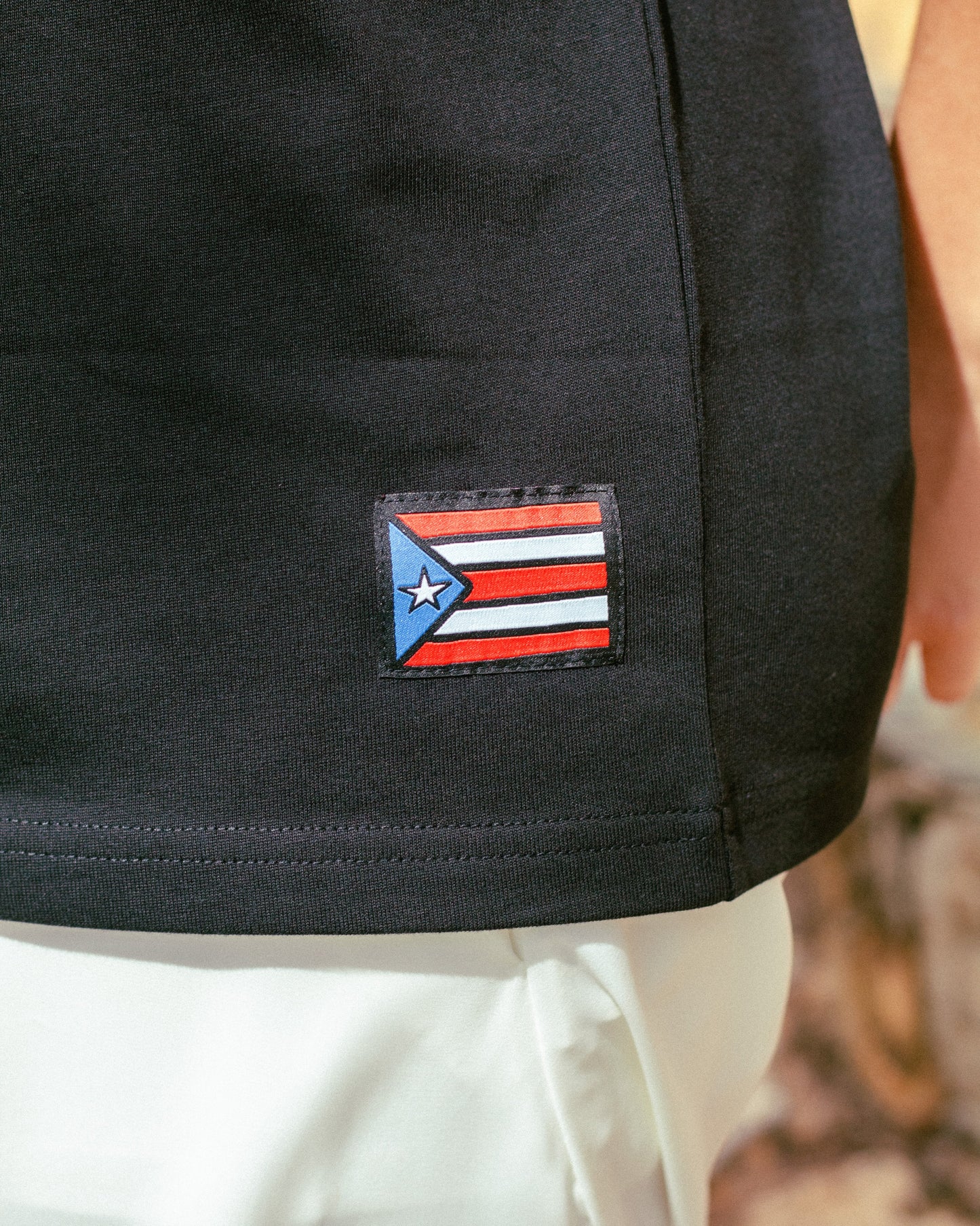 Black Oversized Faith Tee - Efesios 2:8